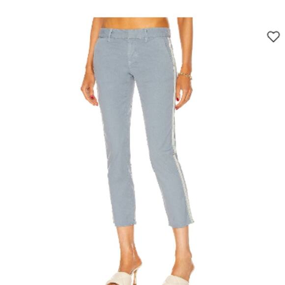 Nili Lotan East Hampton Tape Pant Slate Blue Size 8 - Picture 10 of 10